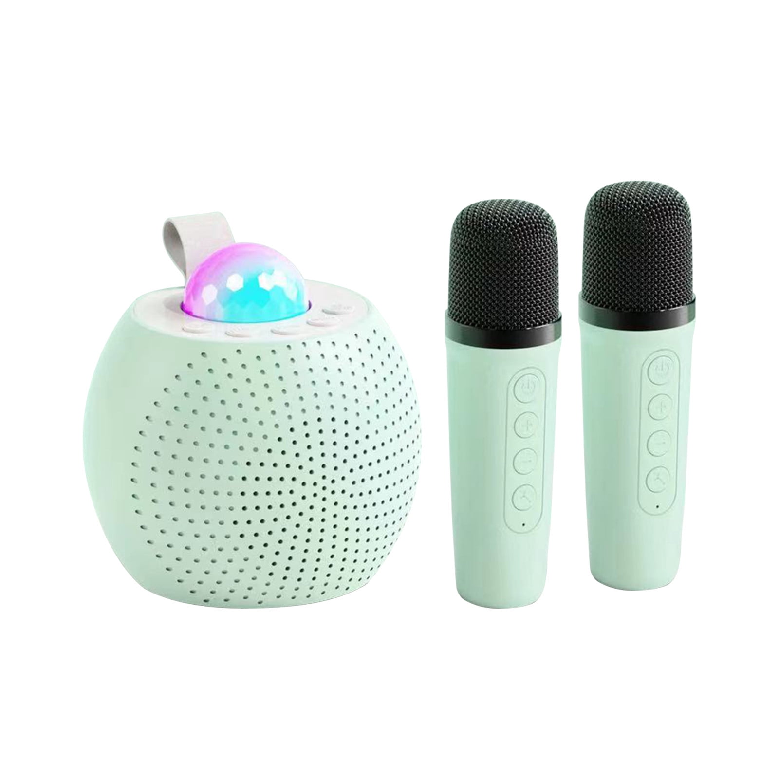 Outdoor Speakers Qwtwty Speaker Microphone Wireless Portable Karaoke Be Made One Machine Bluetooth Speaker Home Karaoke Gift