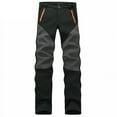 thumbnail image 1 of Outdoor Sport Pants Soft Shell Warm Fleece Waterproof Trouser - 2XL BLACK, 1 of 1