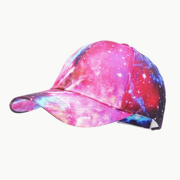 Summer Outdoor 3D Printed Baseball Cap for All Adjustable Snapback Hat - Unisex Tie Dye Fashion Sun