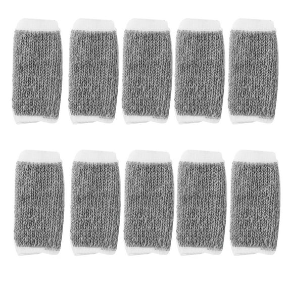 Outdoor Sports Training Stretchy Finger Sleeve Protector Support 10pcs