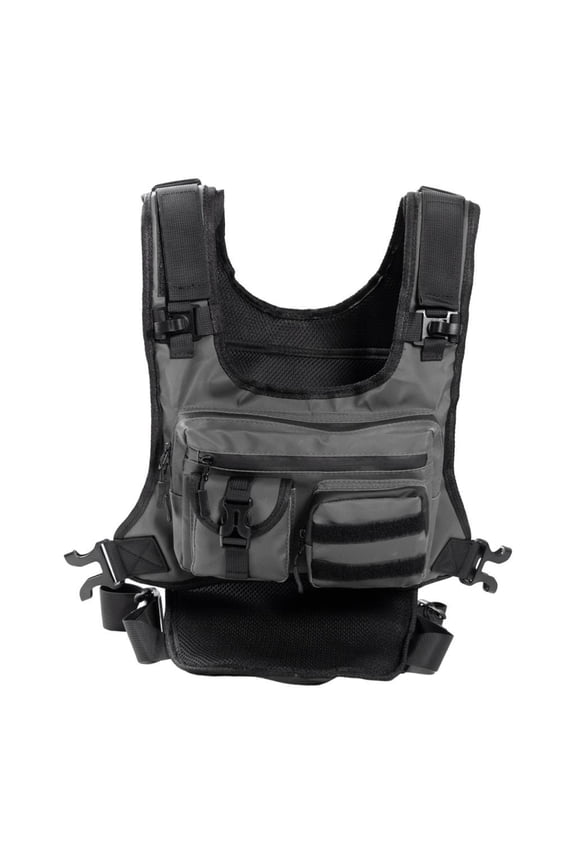 Outdoor Sports Chest Pack Chest Rig Bag Vest Backpack Durable Oxford Cloth for Adult Camping Hiking Cycling