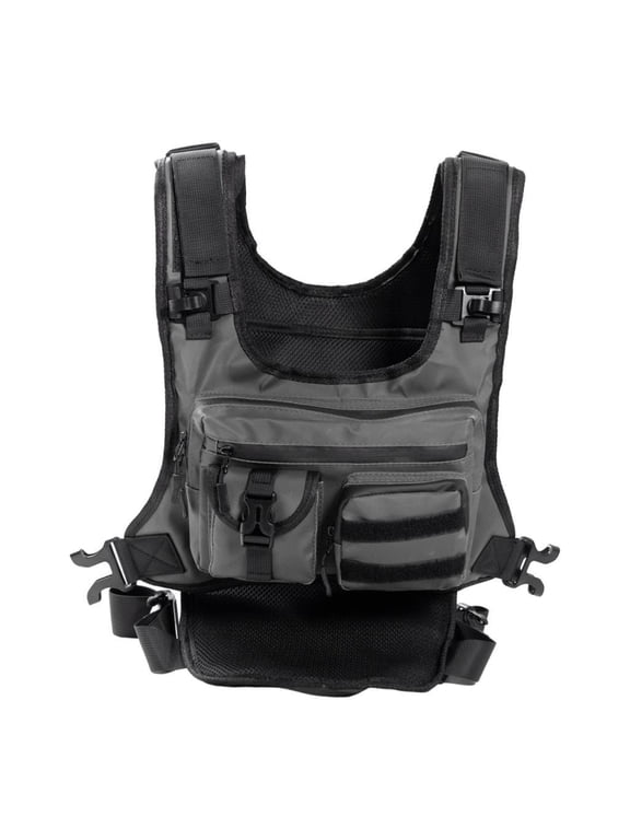 Outdoor Sports Chest Pack Chest Rig Bag Vest Backpack Durable Oxford Cloth for Adult Camping Hiking Cycling