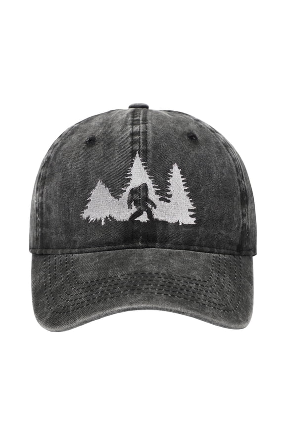 Outdoor Sports Gear Headwear for All Ages - Unisex Adjusted Washed Embroidered Wild Baseball Cap for Outdoor Activities