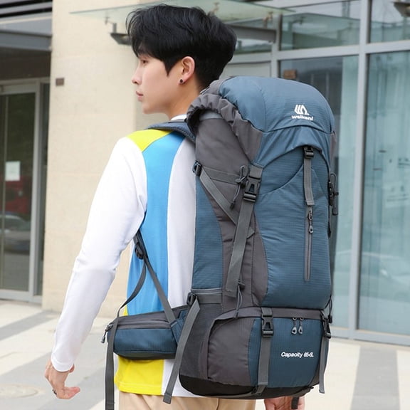 Outdoor Sports Hiking Bag 70 Liters Large Capacity,70 Liters
