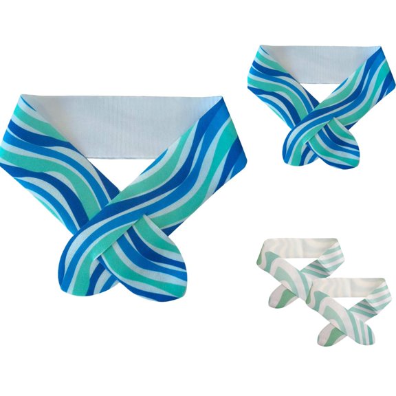 Outdoor Sports Scarf Ice Silk Instant Cold Compress Neck Gaiter Breathable Sun