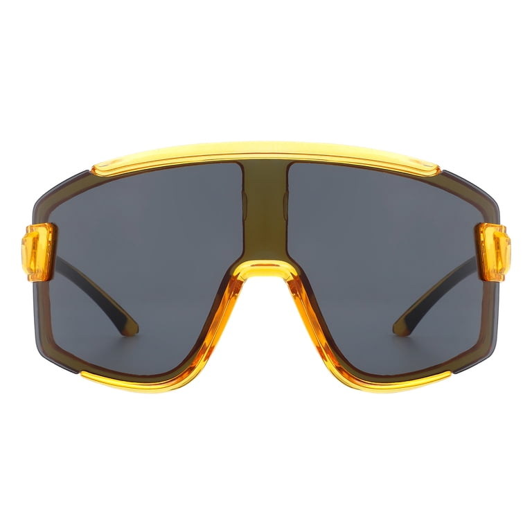 Outdoor Sports Sunglasses Oversized Shield Wrap Around  display picture 1