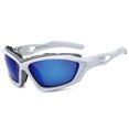 thumbnail image 1 of Mens Outdoor Sports Sunglasses UV400 Protection Windproof Rugged Design High Strength PC Frame Cycling Glasses, 1 of 1