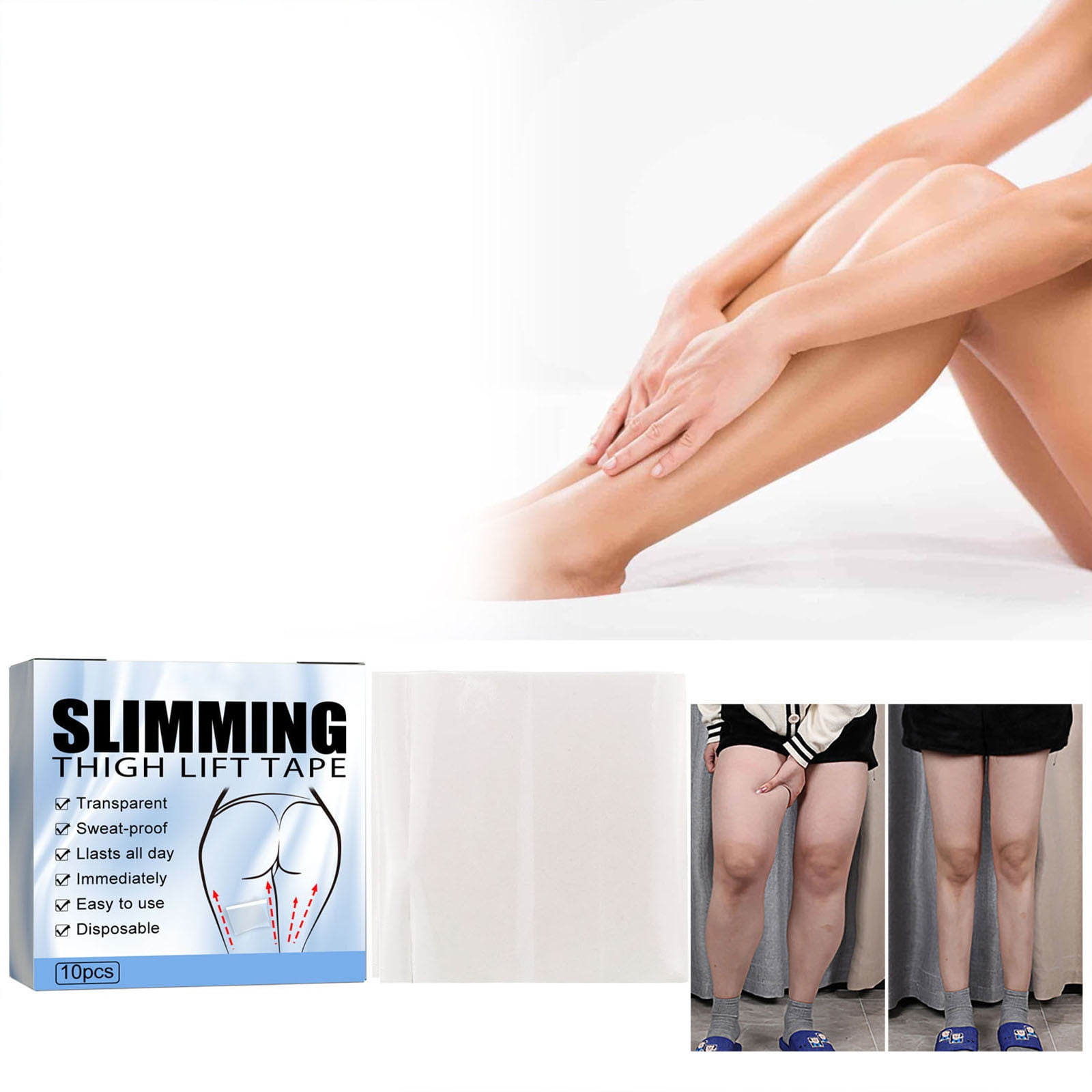 Outdoor Sports Thigh Lift Tape Transparent Lifting Bandage Patch for ...