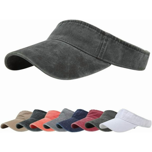 Outdoor Sports Vintage Sun Visor Hat Caps for Golf Baseball Tennis - Women and Men