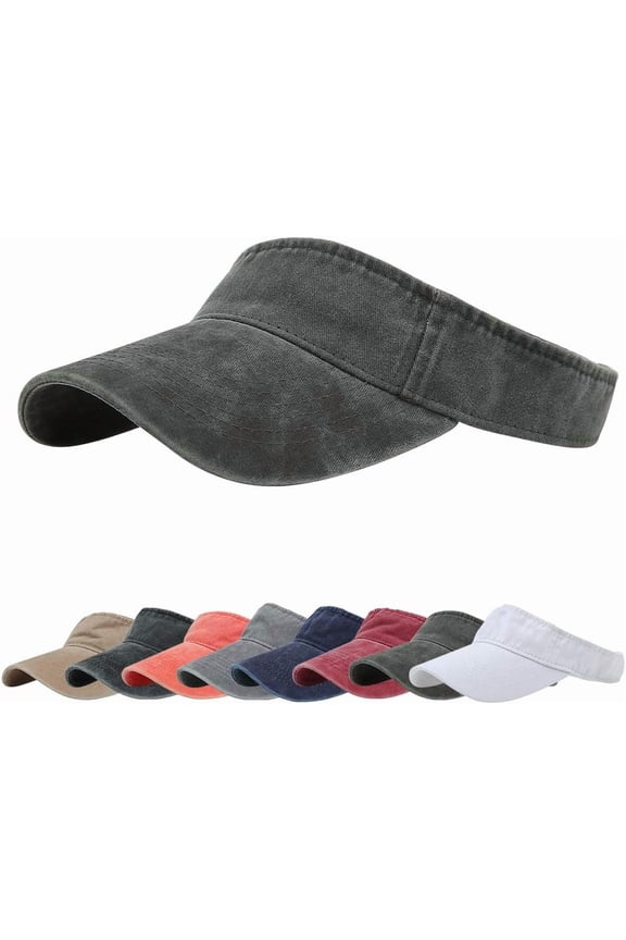 Outdoor Sports Vintage Sun Visor Hat Caps for Golf Baseball Tennis - Women and Men
