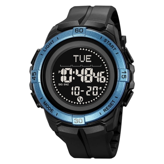 Outdoor Sports Watch with Compass, Altimeter, Pedometer, Barometer, Stopwatch and 50M Water Resistance for Hiking, Camping and Everyday Use