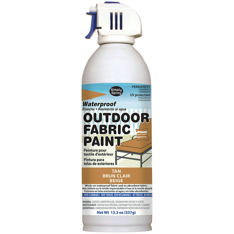 Outdoor Spray Fabric Paint 13.3oz-Tan