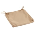 thumbnail image 1 of Outdoor Square Cushion Cover Polyester Water Repellent Seat Pad with Ties for Patio Garden Furniture Durable Weather Resistant Slipcover for Chairs Sofa Bench, 1 of 3