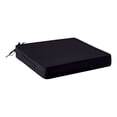 thumbnail image 1 of Outdoor Square Seat Cushion with Handle, Waterproof Garden Chair Pad, Thickened Non Slip Cushion for Patio, Removable Washable Cover, 43X41X5Cm, Seat Cushion *1, 1 of 6