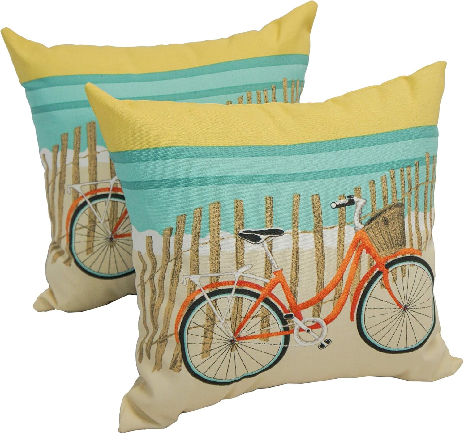 Bicycle Throw Pillow