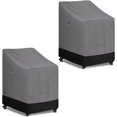 Outdoor Stackable Chair Cover, 2 Pack-28Wx36Dx47H inch - Walmart.com