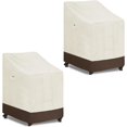 Outdoor Stackable Chair Cover, 2 Pack-28Wx36Dx47H inch - Walmart.com