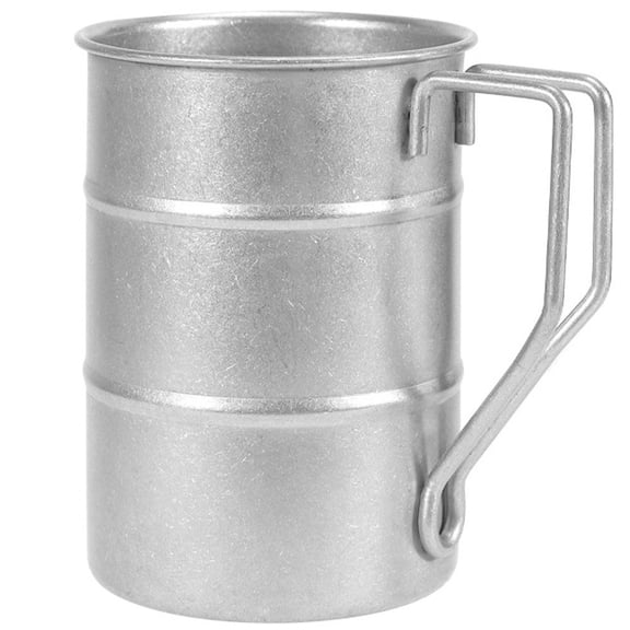 Outdoor Stainless Steel Marco Cup Wall Mug Camping Mugwater Cup industrial style Suitable for Coffee Juice Tea and Other Drinks