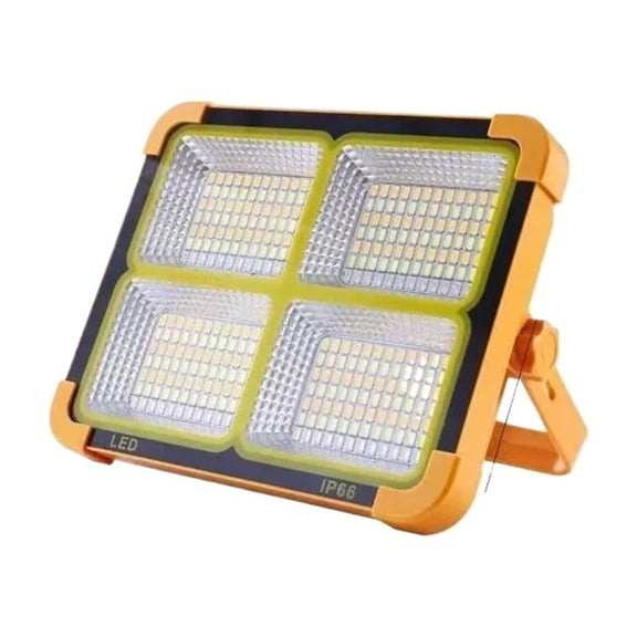 Outdoor Stalls Super Bright E Solar Flood Lights Recharable Battery Life Warehouse Lighting Portable Flood Lights ,Save Energ