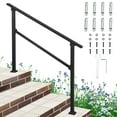 thumbnail image 1 of Outdoor Steps  Hand Rails   for Seniors  ,  Handrail & Indoor Stair Railing Kit, Railings for Outdoor Steps and Hand Rails, 1 of 9