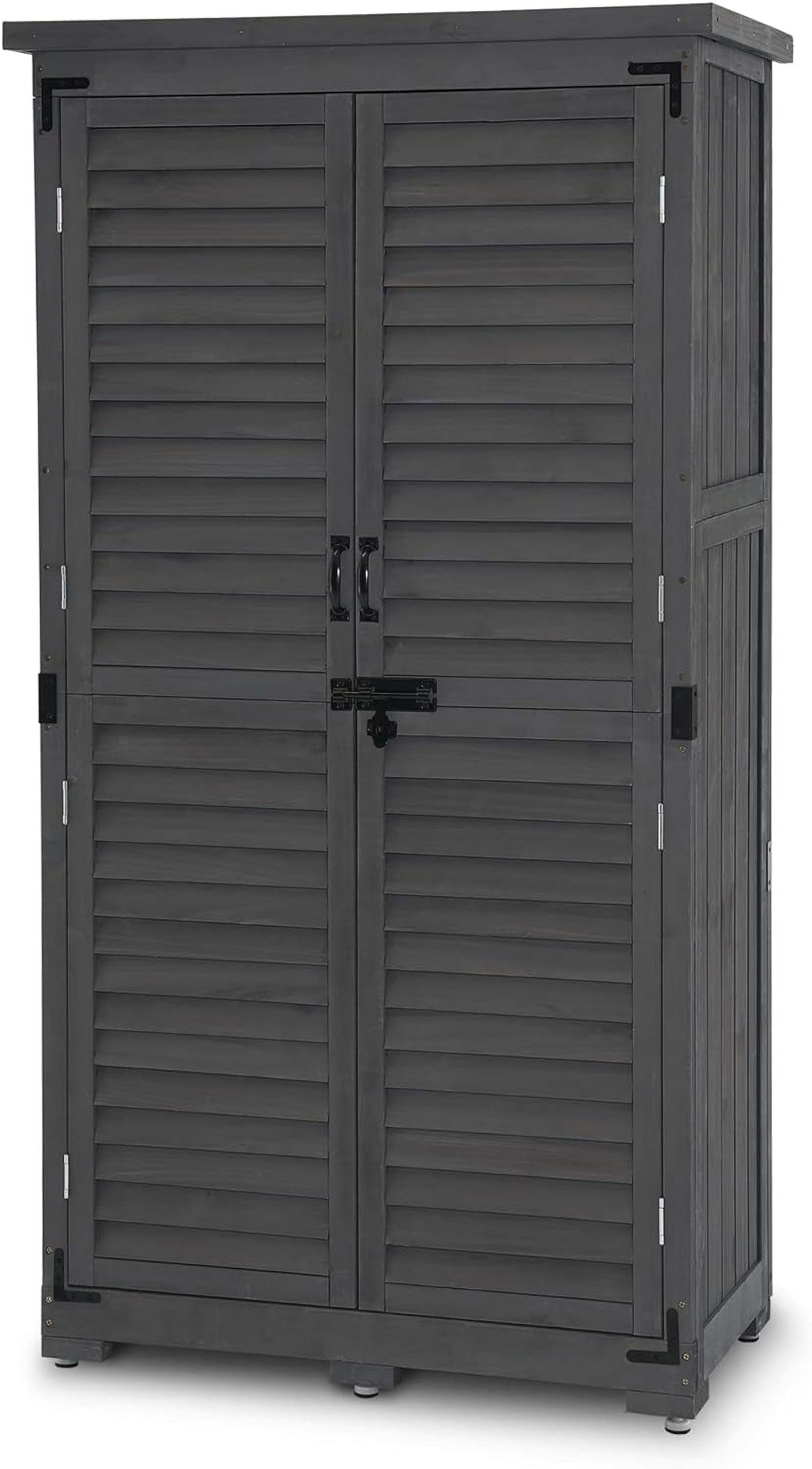 Outdoor Storage Garden Storage Shed, Outside Vertical Shed