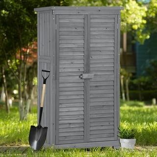 Outdoor Wooden Storage Cabinets
