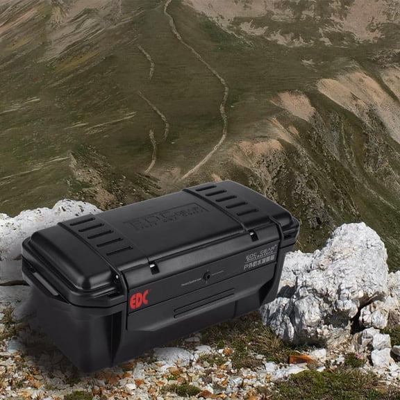 Outdoor Storage Case, Outdoor Box,3 Types Outdoor Shockproof and Pressure-proof Waterproof Sealed Box Survival Storage Case