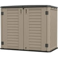thumbnail image 1 of Nicehomfit European Style Weatherproof Outdoor Coffee Storage Cabinet Plastic Garden Organizer, 1 of 6