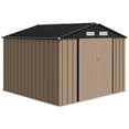 8 x 10 FT Outdoor Storage Shed, Large Metal Tool Sheds, Heavy Duty
