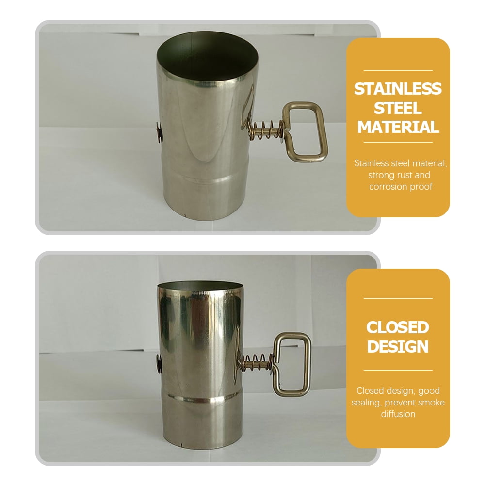 Outdoor Stove Pipe Flue Adjustable Chimney Exhaust Pipe Camping Exhaust