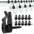 thumbnail image 1 of Outdoor String Lights Clips Weatherproof Cable Hanger Hooks for Hanging Holiday Decor 10 Pack, 1 of 8