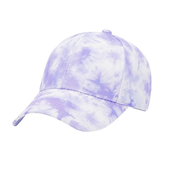 Outdoor Summer Sun 3D Printed Baseball Cap for Men and Women - Adjustable Snapback Tie Dye Hat for Adventure
