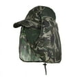 thumbnail image 1 of Outdoor Sun Cap Fishing Hat with Removable Neck Flap,for Men Women Sportswear, 1 of 2