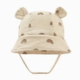 thumbnail image 1 of Outdoor Sun Hat Baby Boy Hats Soft Cotton Sunhat Eaves Baseball Cap Sun Hat Beret Jogging Outdoor Activity,3-12 Months, 1 of 6