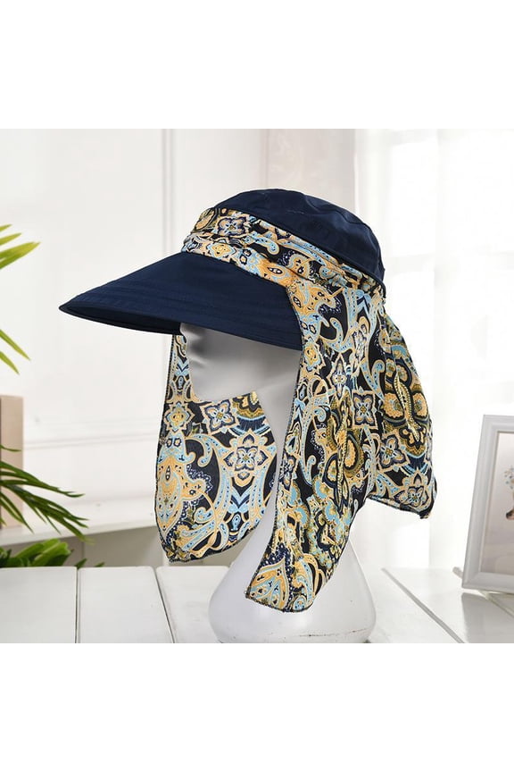 New Outdoor Sun Hat Summer Sun Protection Neck UV Protection Hat Beach Vacation Hat