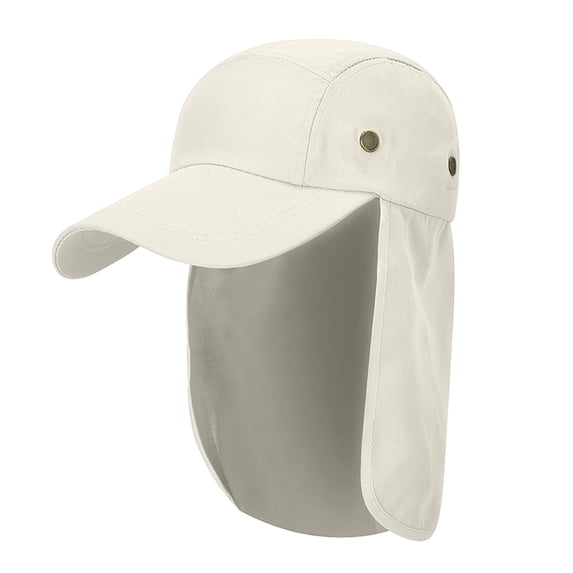 Outdoor Sun Protection Hat with Neck Cape UPF 50+ Wide Brim Design