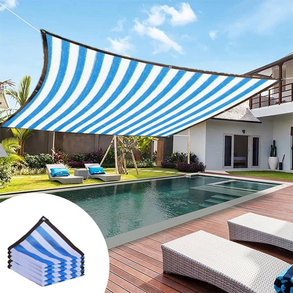 Outdoor Sun Protection Shade Cloth,79*98in,Heat Resistant Pergola Patio Sunshade Net with Reinforced Grommets, Perfect for Backyard, Garden and Courtyard Use