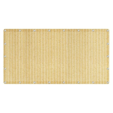 Outdoor Sun Shade Cloth 10x12 FT, Pergola, Deck, and Backyard Patio Sunshade with UV Protection, Heat Resistant HDPE Material, Reinforced Grommets