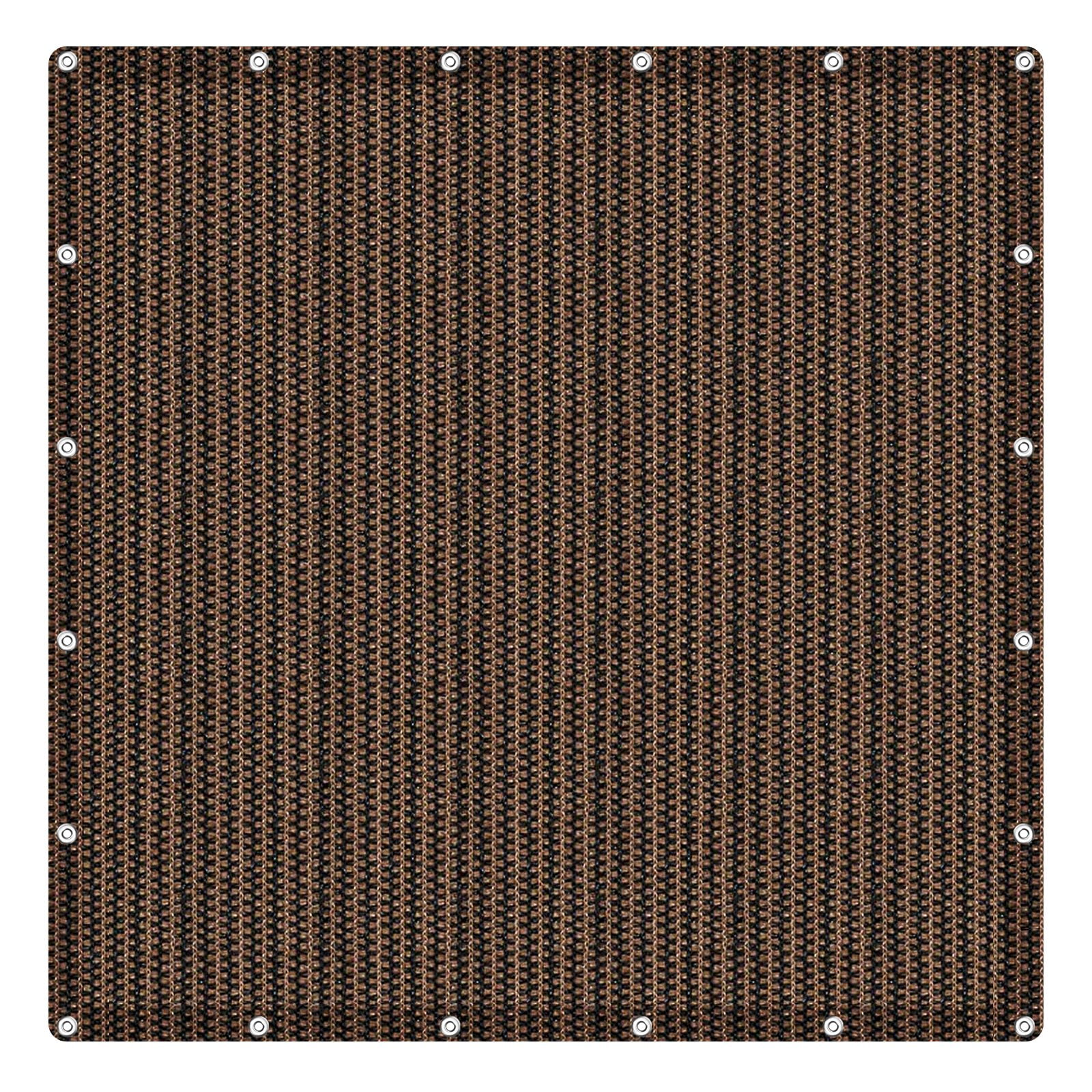 Outdoor Sun Shade Cloth 20x20 FT, Pergola, Deck, and Backyard Patio Sunshade with UV Protection, Heat Resistant HDPE Material, Reinforced Grommets