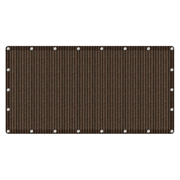 Outdoor Sun Shade Cloth 6x10 FT, Pergola, Deck, and Backyard Patio Sunshade with UV Protection, Heat Resistant HDPE Material, Reinforced Grommets