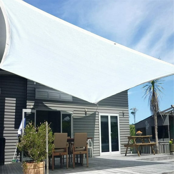 Outdoor Sun Shade Cloth, Pergola and Patio Sunshade, Heat Protection, Reinforced Grommets, Ideal for Backyard Use