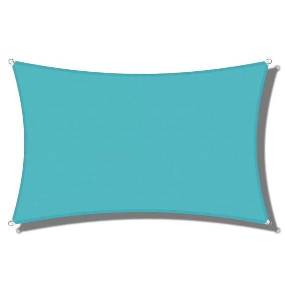 Outdoor Sun Shade Sail Rectangle UV Canopy Sunshade Cover For Garden Pool Yard