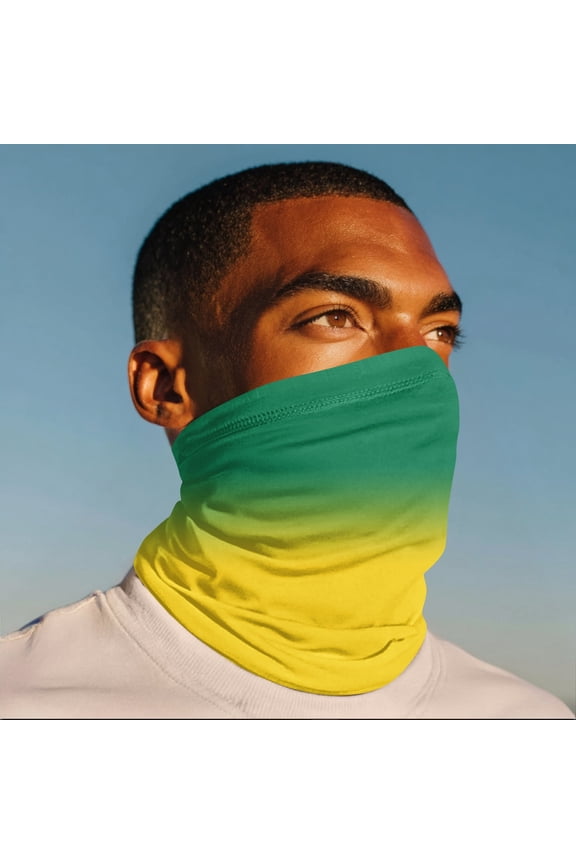 Outdoor Sun Visor Cycling Mask Anti-UV Headscarf Sunscreen Neck Scarf for Men Women - Breathable Ice Silk Fabric, Moisture-Wicking, Lightweight & Cool, Ideal for Cycling, Fishing, Running, Hiking