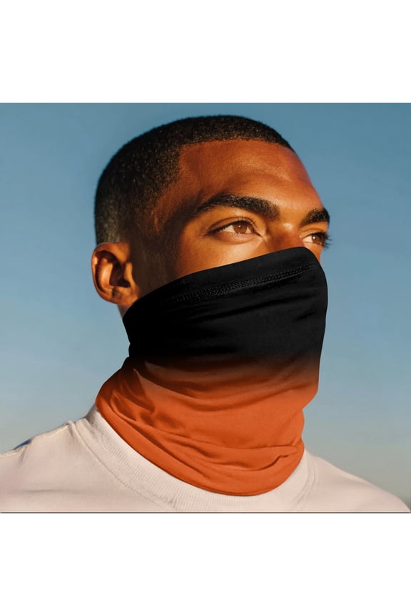 Outdoor Sun Visor Cycling Mask - Anti-UV Ice Silk Neck Scarf Sunscreen Face Cover for Men Women, Breathable & Lightweight, Ideal for Running Fishing Hiking