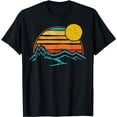 thumbnail image 1 of Outdoor Sunset Mountains Color Fade Graphic T-Shirt, 1 of 5