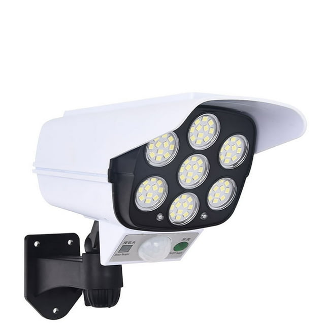 Outdoor Surveillance Camera Solar Sensor Wall Light Strong Light Street
