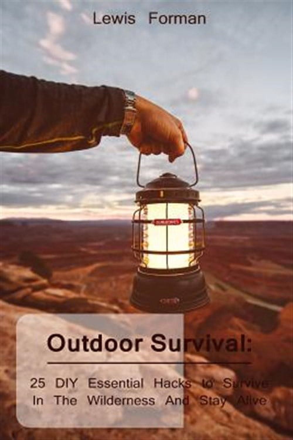 Outdoor Survival : 25 Diy Essential Hacks to Survive in the Wilderness ...