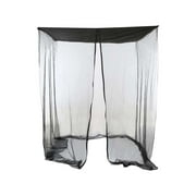 Outdoor Swing Chair Mesh Net Patio Swing Mosquito Netting Ultra Large Mosquito Net Zipper Closure Netting Curtain Water Resistant Patio Seater Mesh Canopy Cover