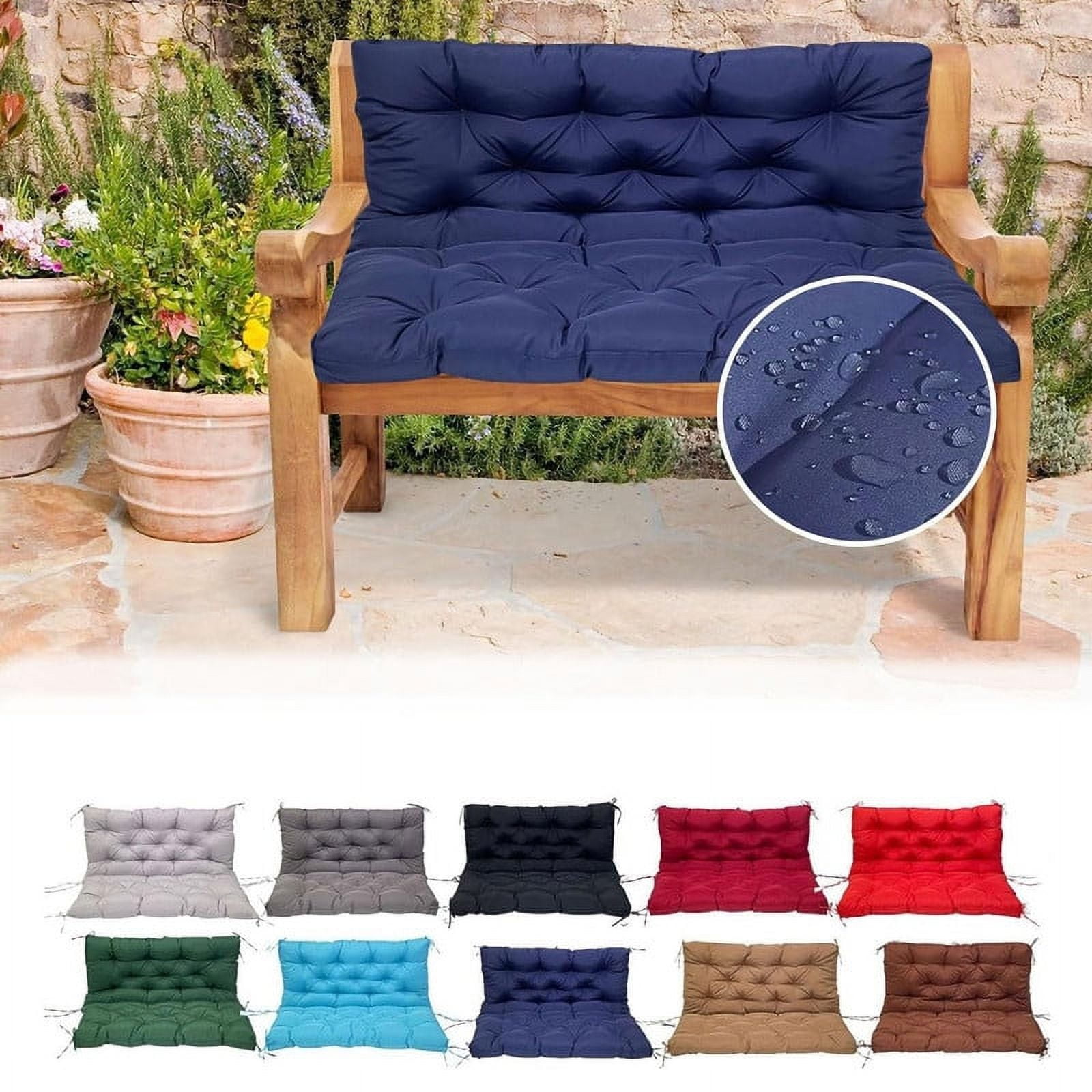 Porch swing cushion set hotsell