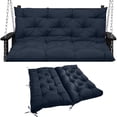 thumbnail image 1 of Outdoor Swing Cushions, Waterproof Bench Cushion 2-3 Seater, hickened Bench Cushion with Ties for Patio,Backyard,Garden and Lawn, 1 of 8